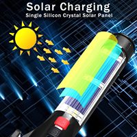 Lampe Torche Multi-Fonction avec Marteau de Sécurité, Alarme et LED Rechargeable – Outil de Sauvetage d'Urgence et d'Auto-Défense