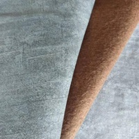 Tissu de flanelle gris de haute qualité, textile pour les vêtements de maison