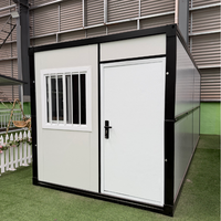 Maison préfabriquée pliable à prix abordable, petite maison à 2 étages, prête à l'emploi, mini-villa de luxe modulaire avec chambre à coucher