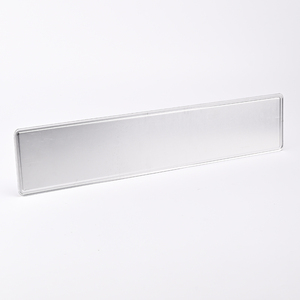 Placa de matrícula en blanco de <span class=keywords><strong>Israel</strong></span> en relieve de aluminio y metal personalizado de fábrica con película reflectante y marca de agua - Product Image 6