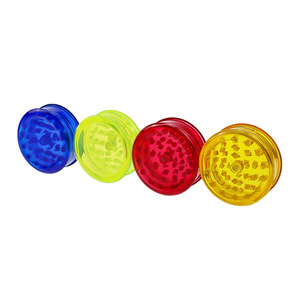 Wholesale Smoking <strong>Tobacco</strong> 63 MM Custom Logo 3 Layer Plastic Herb Grinder Smoke Accessories - Product Image 5