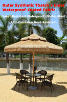 Sombrilla de Lujo Tipo Carpa de Fábrica, Grande, para Exteriores, Piscina, Hotel, Playa, Club, Patio Comercial, Pabellón