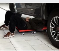 Alas Kerja Mekanik Lipat Bentuk Z 40 Inci Multifungsi untuk Perbaikan Mobil di Garasi