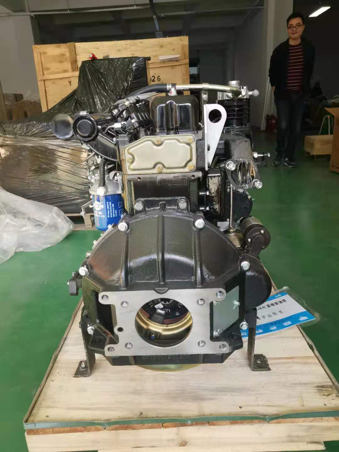 Xinchai C490BG Diesel Engine - 58.8KW Power for Construction