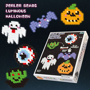 Fabricant de jouets d'Halloween, perles éducatives en plastique écologiques à faire soi-même, perles fusionnées Perler, perles <span class=keywords><strong>Hama</strong></span> bon marché pour enfants - Product Image 3
