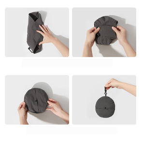 Chapeau de pêcheur pliable personnalisé avec logo, chapeau de randonnée, chapeau de soleil imperméable réglable pour l'extérieur, avec crochet - Product Image 4