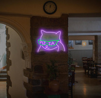 Enseigne LED avec logo personnalisé Fabricant sans quantité minimale de commande Dropshipping Enseigne d'entreprise publicitaire néon en acrylique