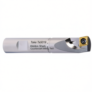 Ttake Ta5010เครื่องมือกัดคว้านรูแบบก้านเวลดอนพร้อมเม็ดมีดสำหรับงานเจาะโลหะ - Product Image 2