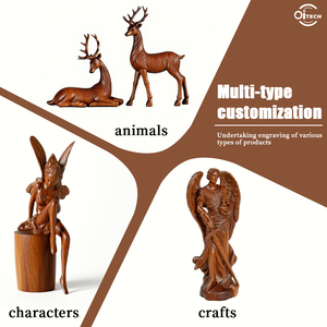 OEM &amp; ODM 5 Axis <strong>CNC</strong> Wood Machining Custom <strong>3D</strong> Laser <strong>Cutting</strong> Milling Turning &amp; <strong>Carving</strong> Engraving Services For Rapid Prototyping - Product Image 3