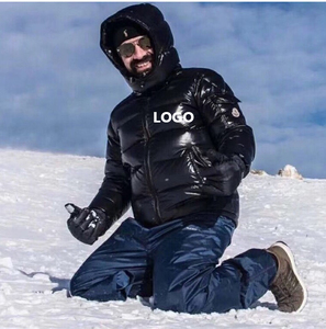 2023 hiver solide doudoune pour hommes personnalisé hommes à <span class=keywords><strong>capuche</strong></span> <span class=keywords><strong>grande</strong></span> <span class=keywords><strong>taille</strong></span> vers le bas manteau surdimensionné concepteur bulle vestes pour hommes - Product Image 1