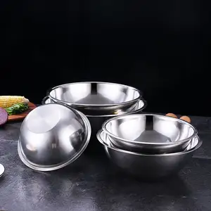 This Stainless Steel Salad Bowl Choose from a variety of sizes to create versatile salad moments