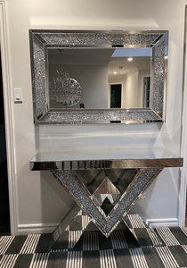 <span class=keywords><strong>Miroir</strong></span> décoratif personnalisé <span class=keywords><strong>pour</strong></span> la maison, <span class=keywords><strong>miroir</strong></span> mural de luxe scintillant <span class=keywords><strong>pour</strong></span> <span class=keywords><strong>salle</strong></span> <span class=keywords><strong>à</strong></span> <span class=keywords><strong>manger</strong></span>, <span class=keywords><strong>miroir</strong></span> mural décoratif en diamant écrasé <span class=keywords><strong>pour</strong></span> salon - Product Image 2