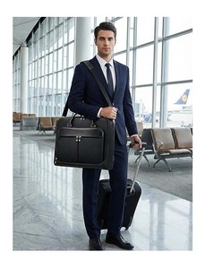 Borsa <span class=keywords><strong>Porta</strong></span> <span class=keywords><strong>Abiti</strong></span> da Viaggio Grande in Pelle <span class=keywords><strong>con</strong></span> Tracolla per Valigia da Viaggio, Borsa <span class=keywords><strong>Porta</strong></span> <span class=keywords><strong>Abiti</strong></span> da Appendere per Uomo e Donna - Product Image 5