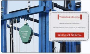 Giàn giáo nâng điện đa chiều cao 3/6/10/14/17m tùy chỉnh cho xây dựng & kho - Product Image 4