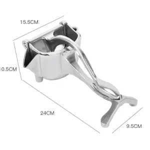 Küchen werkzeug Aluminium legierung tragbare manuelle Zitrus Hand Obsts aft presse Limetten presse Zitronen orangen presse zum Pressen von Entsafter