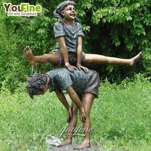 Escultura de Bronce de Alta Calidad para Decoración de Jardín Exterior Moderna, Estatua de Infanta Fundida - Product Image 6