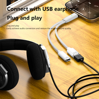 Adaptateur USB-C 2-en-1 avec câble OTG et de charge rapide PD 100W, port USB-A femelle