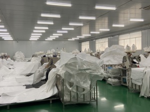 Có thể tái chế Trắng <span class=keywords><strong>PP</strong></span> Bao <span class=keywords><strong>Polypropylene</strong></span> nhiều lớp <span class=keywords><strong>PP</strong></span> <span class=keywords><strong>Raffia</strong></span> dệt Ống vải cuộn cho túi - Product Image 4