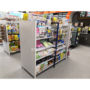 Estantería XD de 1 a 8 Niveles, Exhibidor de Madera de Doble Cara para Productos Diarios, Estantería de Góndola para Supermercados y Tiendas Minoristas - Product Image 6