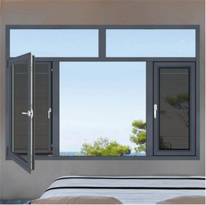KHÁCH SẠN dân cư nhiệt phá vỡ Cơn Bão tác động an ninh đôi tráng men nhôm mái hiên Windows Top TREO CỬA SỔ - Product Image 6