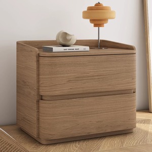 Nuovo Comodino Moderno di Lusso Leggero e Creativo in Legno Massello con Rivestimento in Pelle per <span class=keywords><strong>Camera</strong></span> <span class=keywords><strong>da</strong></span> Letto - Product Image 5