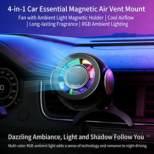 Ambientador para Auto con Ventilador LED Pequeño, <span class=keywords><strong>Precio</strong></span> <span class=keywords><strong>de</strong></span> Fábrica, Luz Ambiental para Interior <span class=keywords><strong>de</strong></span> Vehículo - Product Image 6