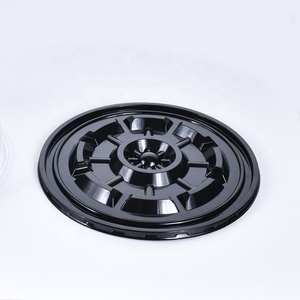 <span class=keywords><strong>Lesui</strong></span> 10 pouces rond transparent emballage de gâteau boîte à dessert jetable en plastique transparent récipient à gâteau avec couvercle - Product Image 5