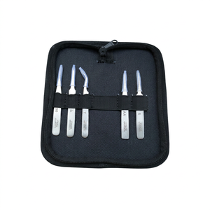 SUNTOOLS/STIPL Ensemble de 5 pinces antimagnétiques en acier inoxydable pour la fabrication de bijoux, la réparation DIY, la fabrication de moules et la création d'échantillons - Product Image 1