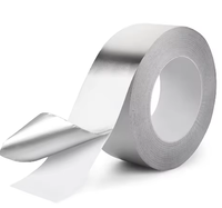 Ruban adhésif en aluminium de qualité supérieure, résistant à la chaleur et imperméable, prix d'usine