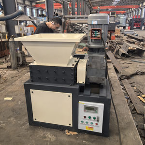 Broyeur automatique à double arbre 1000kg pour bouteilles en plastique et composant moteur à noyau en alliage pour un recyclage efficace - Product Image 2