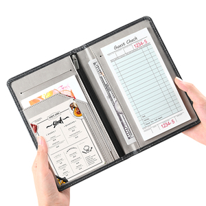 2024 New Arrivals Glitter <strong>Server</strong> <strong>Book</strong> for Restaurant Waiter Waitress Nice Leather Waitress <strong>Server</strong> <strong>Book</strong> with Zipper Pockets - Product Image 3