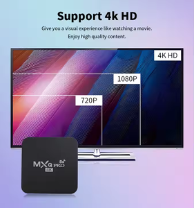 Boîtier TV intelligent Android 4K, <span class=keywords><strong>YouTube</strong></span>, IPTV, décodeur, commande vocale Bluetooth, récepteur Wi-Fi double bande 2.4G/5G, vente flash - Product Image 2