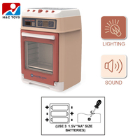 Petit mini-four de cuisine en plastique jouets pour tout-petits appareil de cuisson électrique simulateur de jeu de rôle
