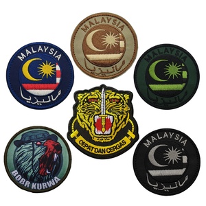 Tigre de origen del Sudeste Asiático para bordado ecológico hecho a mano hierro-en parche de marca de moda insignia adhesiva para sombrero - Product Image 1