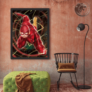 Venta al por mayor personalizado 3D lenticular Flip Cambio <span class=keywords><strong>de</strong></span> movimiento carteles <span class=keywords><strong>de</strong></span> superhéroe Marvel los Vengadores flash lenticular cartel 3D imágenes - Product Image 4