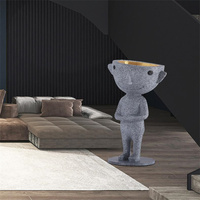 JYLIGHTING art moderne design abstrait nouveauté lampadaires étranges lampadaire d'angle intérieur