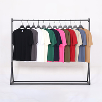 T-shirt vierge à col ras du cou et manches courtes, 100 % coton, 230 g/m², couleur unie, coupe décontractée, vente en gros