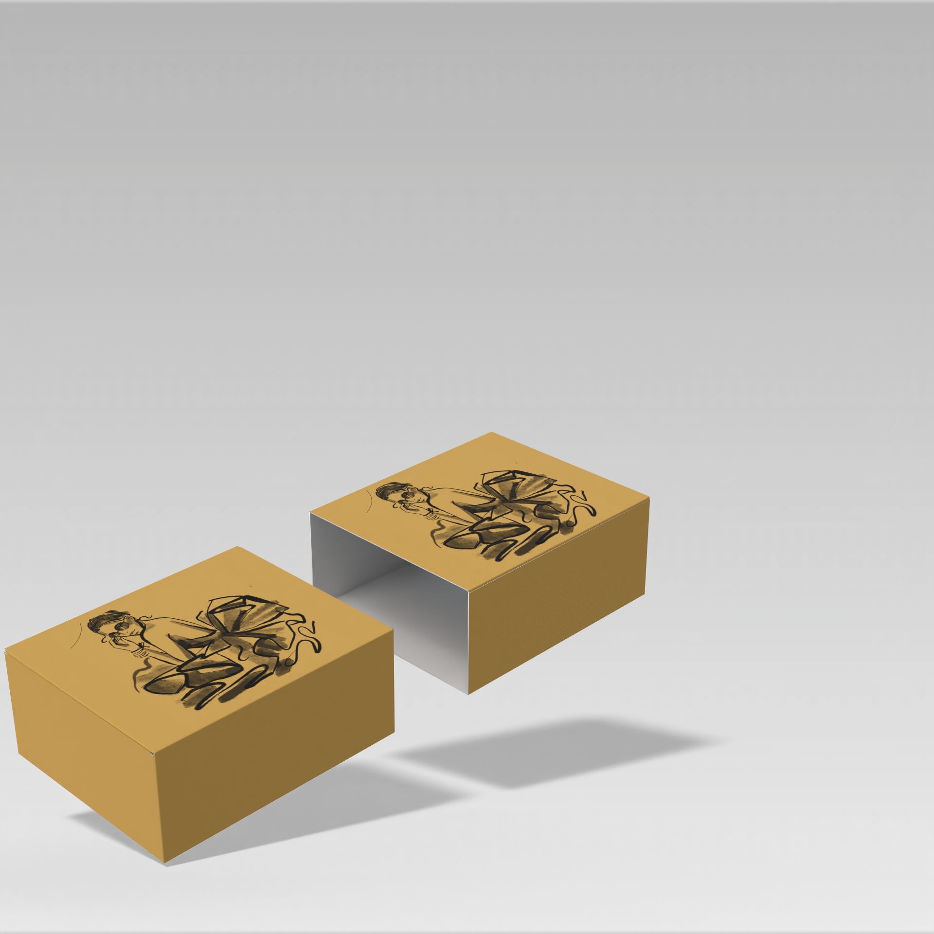 สีน้ำตาล (หรือตามสั่งทำ)