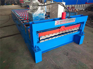 C8 và C21 uz bán nóng hai lớp mái và bảng điều khiển tường cuộn tạo thành máy - Product Image 5