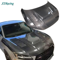 Couvercle de moteur de voiture en fibre de carbone AR, capot de voiture, adapté à Audi TT MK3 8S 2015-2019, pièces automobiles aérodynamiques, accessoires de voiture