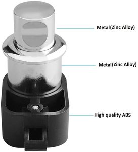 Núm Khóa Tủ Caravan Núm Khóa Cửa Tủ 18-24 Mm Cho Xe Caravan Motorhome Thuyền Ngăn Kéo Tủ Bếp - Product Image 2