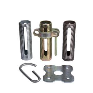 Penyangga Konstruksi Baja Galvanis yang Dapat Disesuaikan dengan Sekrup Berulir untuk Penyangga Penopang - Product Image 1