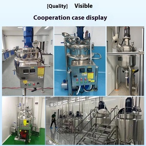 Thép không gỉ 304 trộn Tank điện sưởi ấm phản ứng Ấm đun nước tháp lò phản ứng PLC kiểm soát tùy chỉnh chất lỏng Mixer - Product Image 3