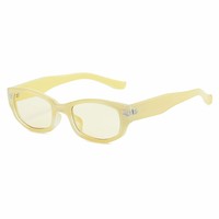 STORY STY17034D Lunettes de soleil polygonales tendance en gelée pour hommes et femmes, montures aux couleurs bonbon, verres dégradés, personnalisables avec LOGO, vente en gros