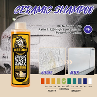 Shampooing pour lavage de voiture à la formule 1:120, 500 ml, KEEDIN KD-062, brillance élevée, savon pour lavage de voiture, shampooing pour voiture