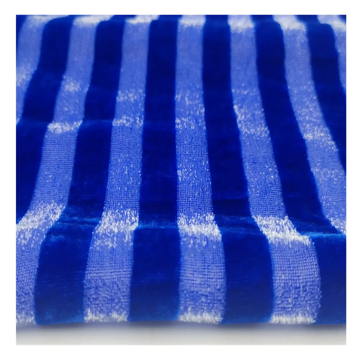 New Design Jacquard Lurex Brocade Somali Dirac Stripe Burnout Silk Velvet Fabric Metallic Lurex Chiffon Jacquard