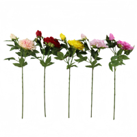 Arrangement floral artificiel moderne en plastique, fait main, de haute qualité, écologique, style Ins, pour décoration de mariage et de maison