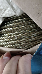Cable piloto de línea de transmisión de alta intensidad de 9-42mm, cable de acero trenzado <span class=keywords><strong>galvanizado</strong></span> antitorsión - Product Image 4