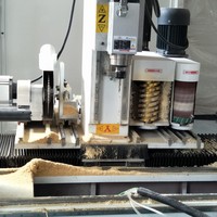 Centro de Mecanizado CNC para Madera TJ-1220 de 4 Ejes, Producto Patentado 3D, con Alimentación Automática Multifunción