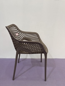 Bắc Âu Thiết Kế Nhà Hàng Nhà Vườn Ngoài Trời PP Cứng Cao Cấp Nhựa Ăn Uống Ghế Phòng Ăn Ghế Ghế Nhựa Với Tay vịn - Product Image 6